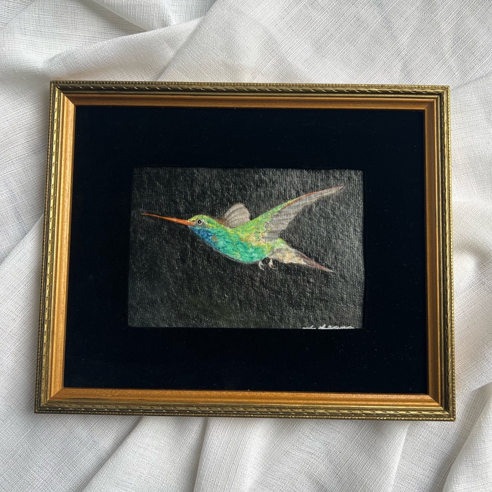 “Weightless” original framed painting